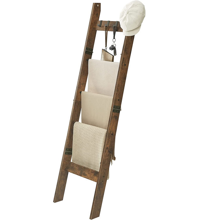 Millwood Pines Rudisill 62'' Tall Blanket Ladder Wayfair
